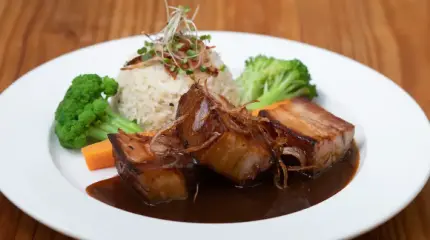 Pork Belly With Rice